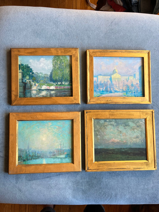 Boston Gallery in VIntage Gold Frames